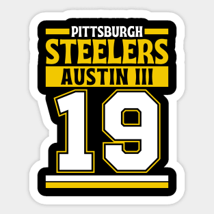 Pittsburgh Steelers Austin III 19 Edition 3 Sticker